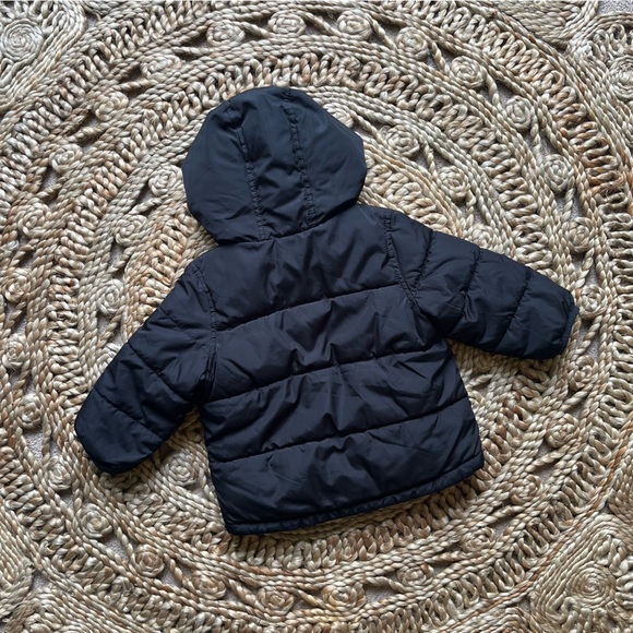 OLD NAVY Baby/Toddler Winter Coat, Black, 18-24 Months - Picture 3 of 6